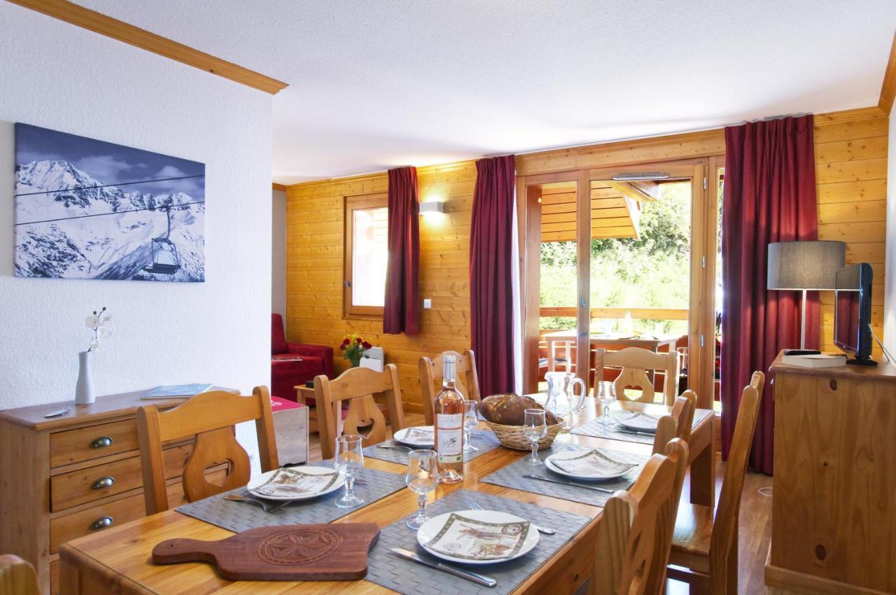 Residence Odalys Le Hameau Et Les Chalets De La Vallee D'Or Valloire Exteriér fotografie