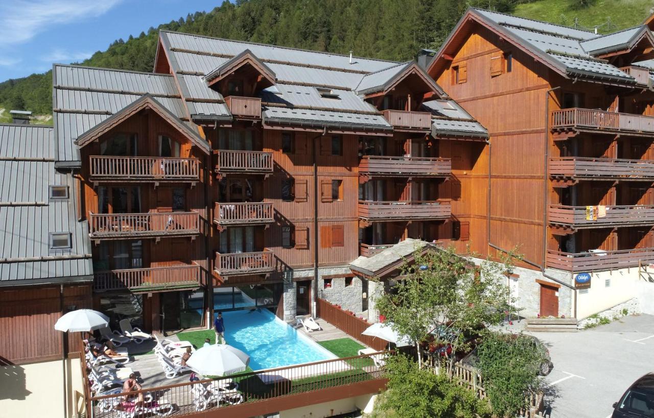 Residence Odalys Le Hameau Et Les Chalets De La Vallee D'Or Valloire Exteriér fotografie