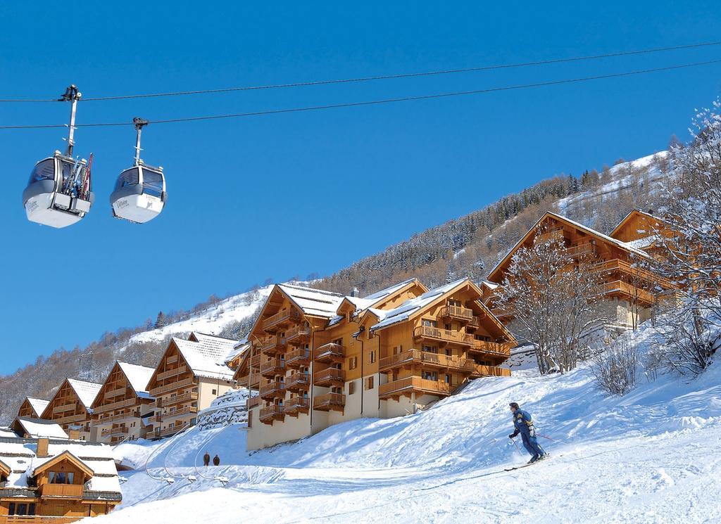 Residence Odalys Le Hameau Et Les Chalets De La Vallee D'Or Valloire Exteriér fotografie