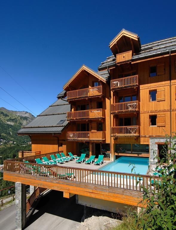 Residence Odalys Le Hameau Et Les Chalets De La Vallee D'Or Valloire Exteriér fotografie