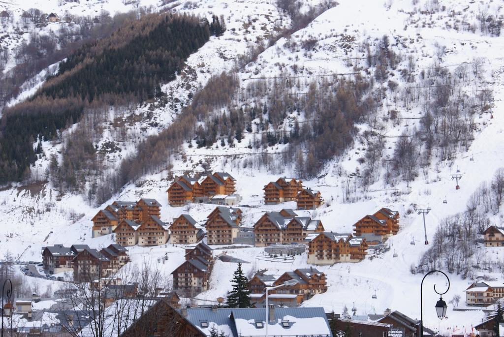 Residence Odalys Le Hameau Et Les Chalets De La Vallee D'Or Valloire Exteriér fotografie